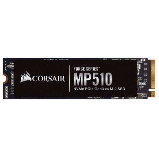 Corsair Force Series™ MP510 M.2 80mm NVMe PCIe Gen3 x4 SSD disk, 3D TLC, 1920GB