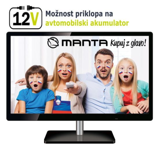 Manta Full HD LED televizor 19LFN89L - Odprta embalaža