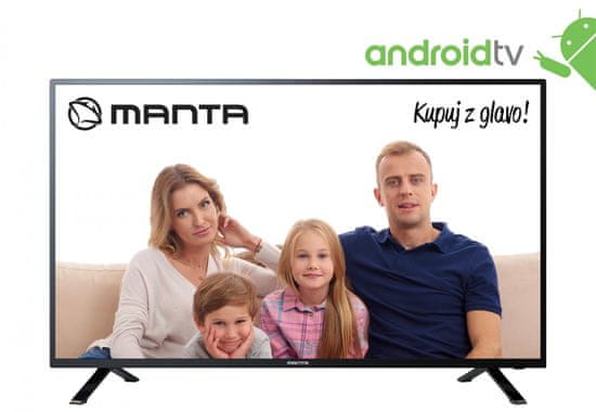 Manta 43LFA69K Full HD LED, Android televizor - Odprta embalaža