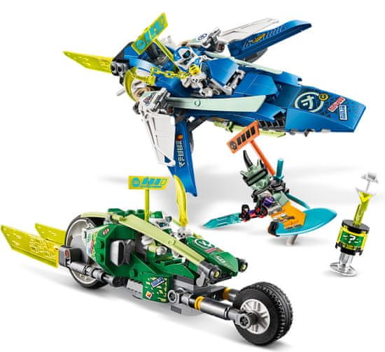 LEGO Ninjago 71709 Hitra vožnja z Jayjem in Lloydom