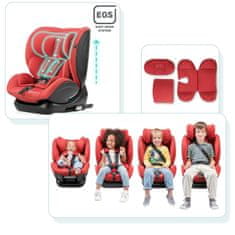 Kinderkraft otroški avtosedež Car seat MYWAY with ISOFIX system, črn