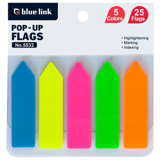 Blue Link lističi, samolepilni, 5 / 1 (26589)