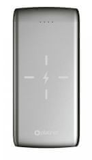 Platinet PMPB10QIBP prenosna baterija Power Bank, 10000 mAh, Quick Charge 3.0, 10 W, srebrna