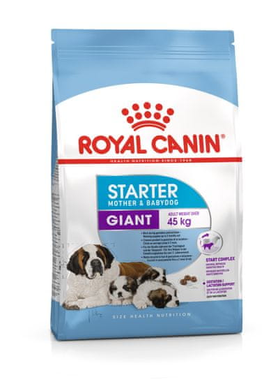 Royal Canin pasji briketi Giant Starter Mother&Babydog, 15 kg