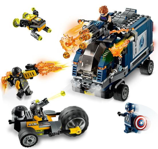 LEGO Super Heroes 76143 Avengers: Boj za tovornjak
