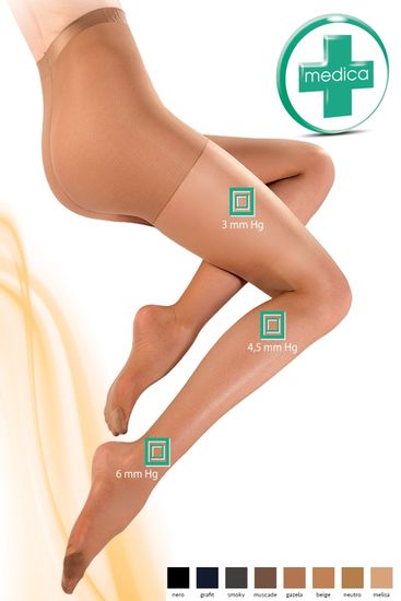 Gabriella Ženske hlačne nogavice Relax medica 20 den beige