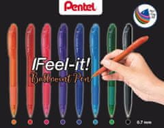 Pentel kemični svinčnik, svetlo moder (BX417)