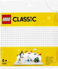 LEGO Classic 11010 podloga za sestavljanje, bela