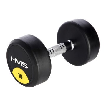 HMS gumirana enoročna utež HG Pro 10 kg