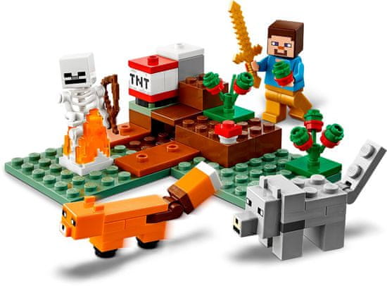 LEGO Minecraft 21162 Pustolovščine v Tajgi