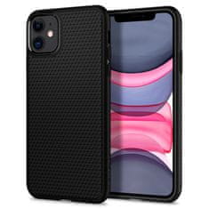 Spigen Liquid Air ovitek za iPhone 11, Matte Black