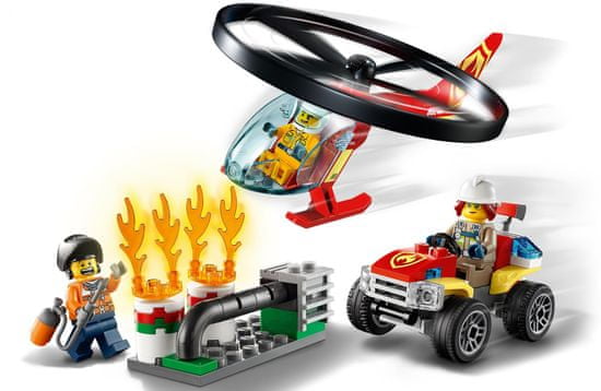 LEGO City 60248 Požarna intervencija s helikopterjem