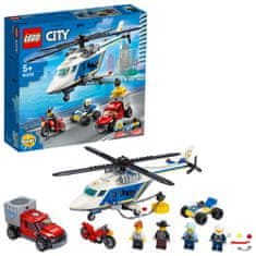 LEGO City Police 60243 Sledenje s policijskim helikopterjem