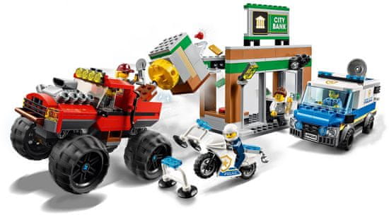 LEGO City Police 60245 Rop s pošastnim tovornjakom