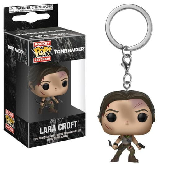 Funko POP! Tomb Raider obesek za ključe, Lara Croft