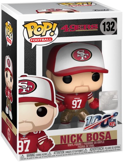 Funko POP! NFL: San Francisco 49ers figura, Nick Bosa #132