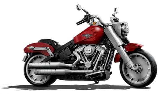 LEGO model Creator Expert 10269 Harley-Davidson® Fat Boy® - Odprta embalaža
