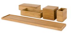 Möve Set zabojnikov TEAK 50 x 10 x 11 cm