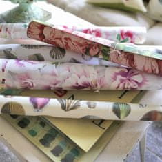 JOHN DERIAN Ozadje ROSE TUBEROSE, kolekcija PICTURE BOOK PAPERS