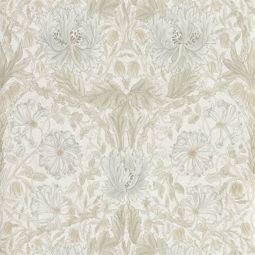 MORRIS & CO. Ozadje PURE HONEYSUCKLE & TULIP 216526, kolekcija PURE MORRIS