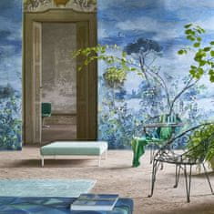 Designers Guild Ozadje GIARDINO SEGRETO SCENE 2 DELFT, zbirka SCENES IN MURALS