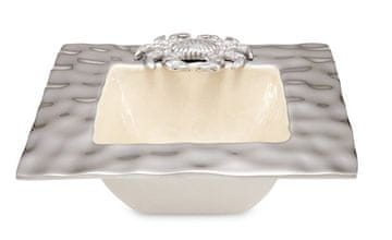 Julia Knight Posodica z rakovimi rakovicami, kremasto bela