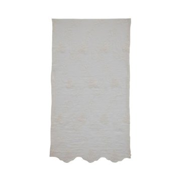 Lene Bjerre Vezen tekalni sloj na mizi PETREA krema, 50 x 180 cm