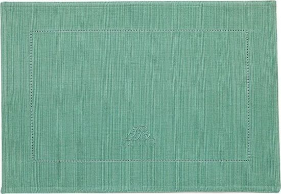 Lene Bjerre Bombažna pogrinjka MERCY, zelena, 48 x 34 cm