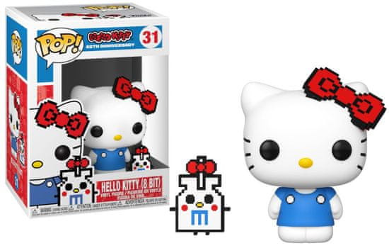 Funko POP! Hello Kitty 45th Anniversary figura, Hello Kitty (8-bit) #31