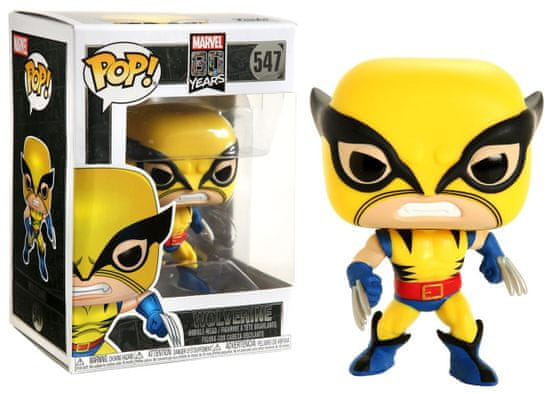 Funko POP! Marvel 80 Years figura, Wolverine (First Appearance) #547