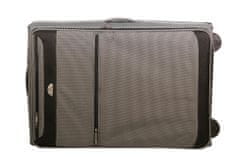 potovalni kovček, ABS, vel. M, 61 cm, sivo-črn