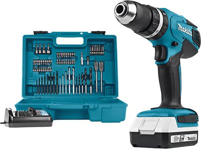 Makita akumulatorski vibracijski vrtalnik-vijačnik HP457DWE10