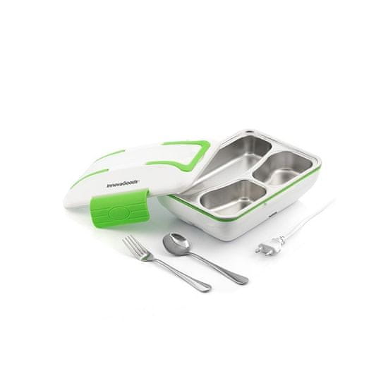 InnovaGoods električna termo posoda za hrano, 50 W, bela - Odprta embalaža