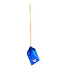 Di Martino Kilo lopata, PVC, 35 cm, modra z lesenim ročajem, 140 cm