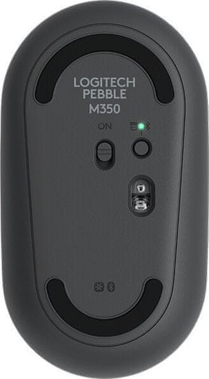 Logitech Pebble M350 brezžična miška, grafitna