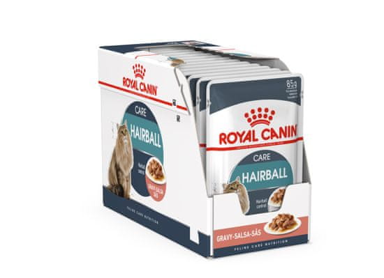 Royal Canin vrečka za mačke Hairball Care, 12x85 g