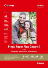 Canon foto papir PP-201, A4, 20 kosov