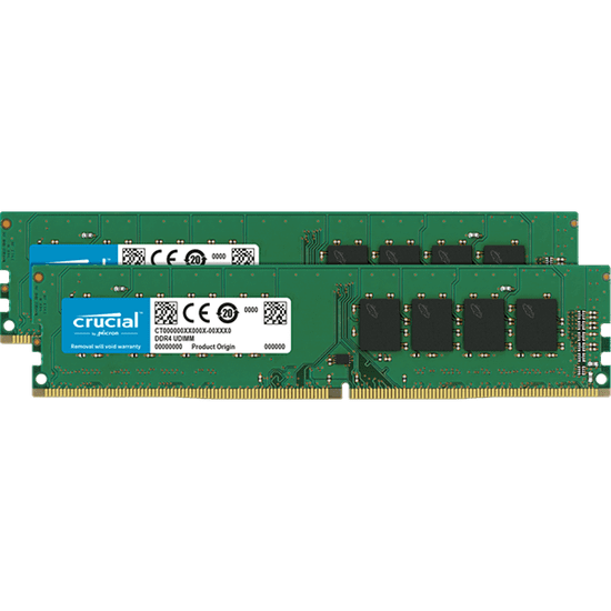 Crucial pomnilnik (RAM),16 GB (2x 8GB), DDR4, 2666 UDIMM (CT2K8G4DFS8266)