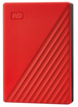 My Passport 4 TB, rdeč