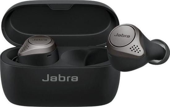 Jabra Elite 75t brezžične slušalke, črne - Odprta embalaža