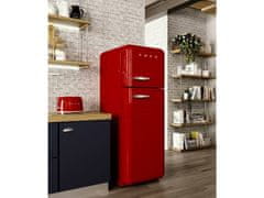 Smeg TSF01RDEU opekač kruha, rdeč