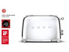 Smeg TSF01SSEU opekač kruha, srebrn