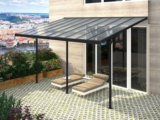 Rojaplast BRUCE J pergola, transparentna