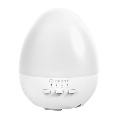 Orico HU3 Egg-shaped Premium vlažilnik zraka z nočno lučko, bel