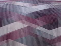 Issimo Posteljnina iz bombažnega satena HELIX PURPLE 200x220/4*50x70