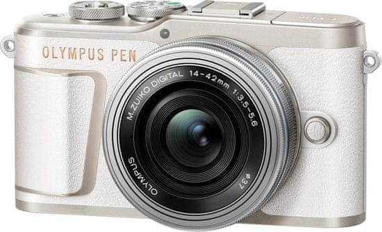 Olympus fotoaparat PEN E-PL10 + 14-42 Pancake Zoom Kit