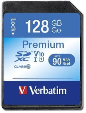 Verbatim spominska kartica SD 128GB XC 44025 Class 10