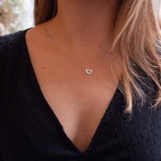 Hot Diamonds Srebrna ogrlica s srcem Amulets DP747