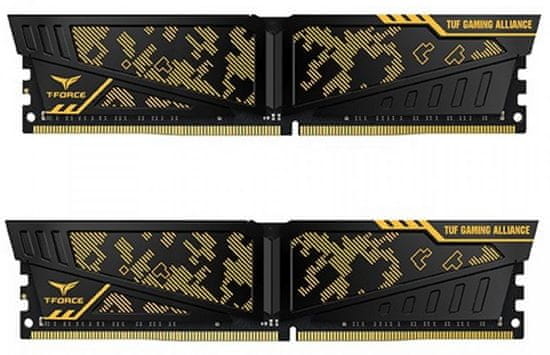 TeamGroup Vulcan TUF 16GB Kit (2x8GB) DDR4-3000, DIMM, CL16 pomnilnik (TLTYD416G3000HC16CDC01)