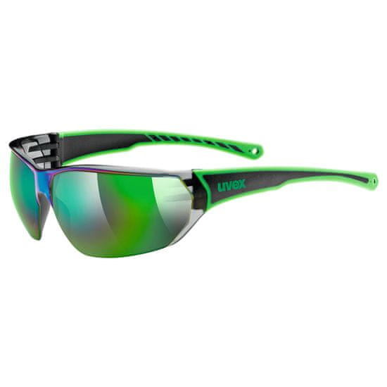 Uvex Sportstyle 204 Black Green (7716) športna sončna očala